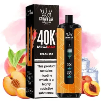 AL Fakher Mega Max Peach Ice 40K Puffs