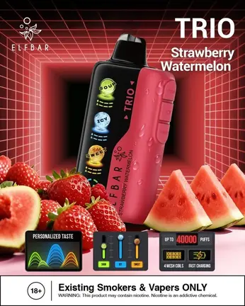 ELF BAR TRIO - Strawberry Watermelon